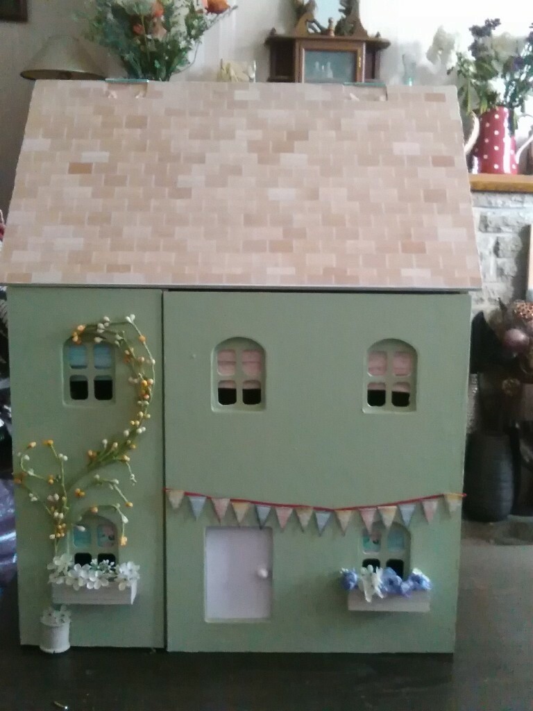 upcycled dolls house